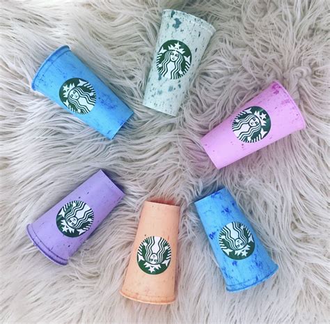 New Starbucks Tumblers Starbucks Color Cup Personalized | Etsy ...