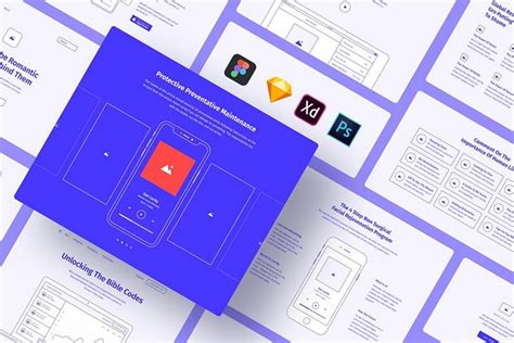 20+ Website Wireframe Templates (For Sketch, Photoshop + More) | Design Shack