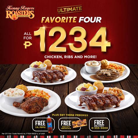 Save Up to P285 on Kenny Rogers Ultimate Favorite Four Bundle Plus More ...