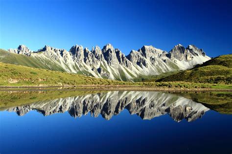 Kalkkögel-Spiegelbild Foto & Bild | landschaft, berge, bergseen Bilder ...