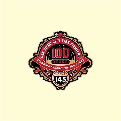 the logo for san francisco city fire fighters 100 years since strong strong fight for fosterers