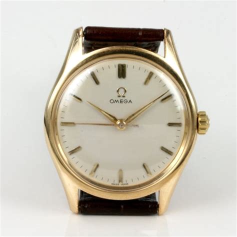 Buy Vintage gold Omega watch from 1963. Sold Items, Sold Omega Watches ...