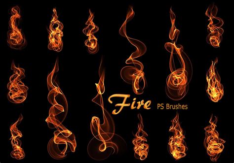 20 Fire PS Brushes abr.Vol.13 - Free Photoshop Brushes at Brusheezy!