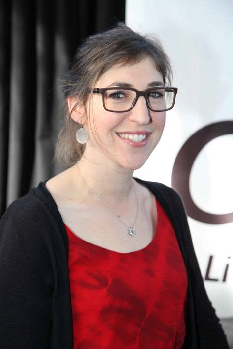 Spotted: Mayim Bialik wearing Crizal No-Glare lenses at the Golden ...