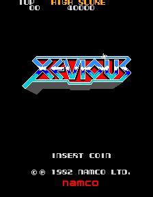 Xevious Screenshots for Arcade - MobyGames