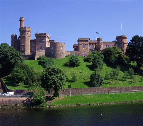 Inverness Castle Scotland | The Castle from Ness Walk just u… | Flickr