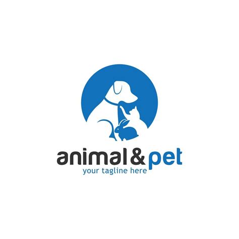 Cat and Dog Logo Design Template 8210320 Vector Art at Vecteezy