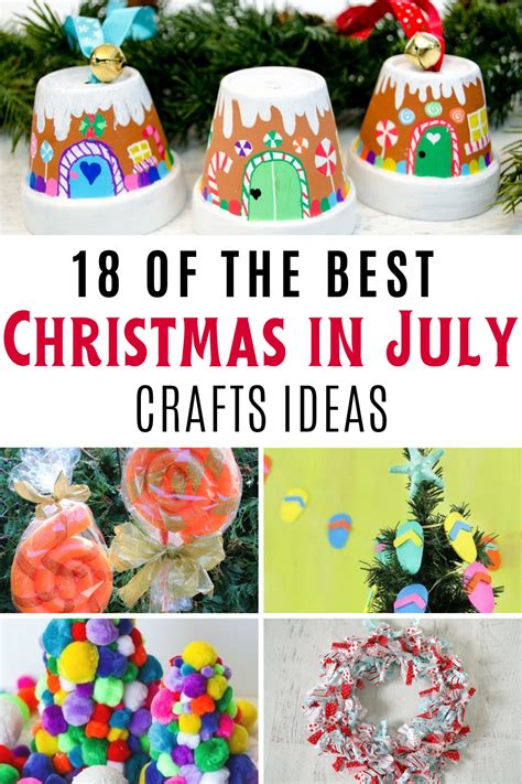 18 Festive and Fun Christmas in July Ideas for Crafts - The Stress-Free Christmas