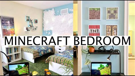 Minecraft Room Ideas | Easy Minecraft bedroom design and decorations to ...