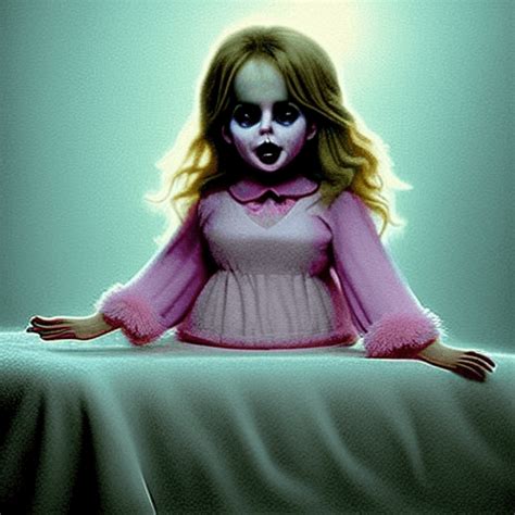 The Exorcist Regan MacNeil 8k Graphic · Creative Fabrica