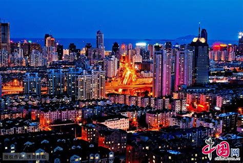 Night view of Qingdao, China's Shandong - China.org.cn