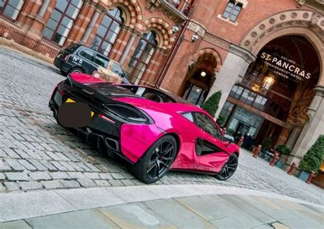 Mysterious King's Cross pink McLaren sports car worth over £150k that’s not moved in 2 years ...