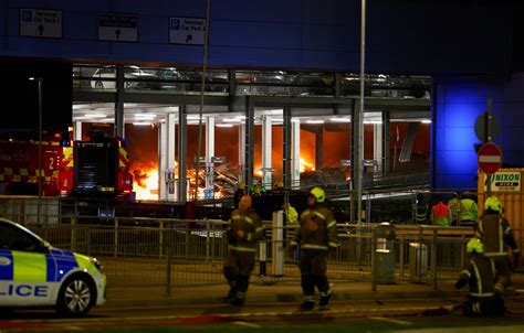 Report reveals cause of huge Luton Airport car park fire | The Independent