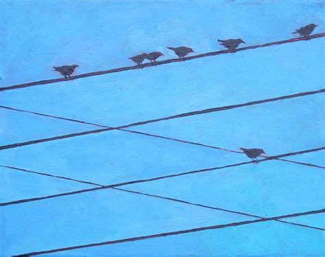 Stunning "Birds On A Wire" Artwork For Sale on Fine Art Prints