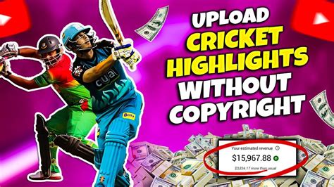 Cricket Highlights Channel Monetization Tutorial And Tips - Avoid Copyright Issues - YouTube