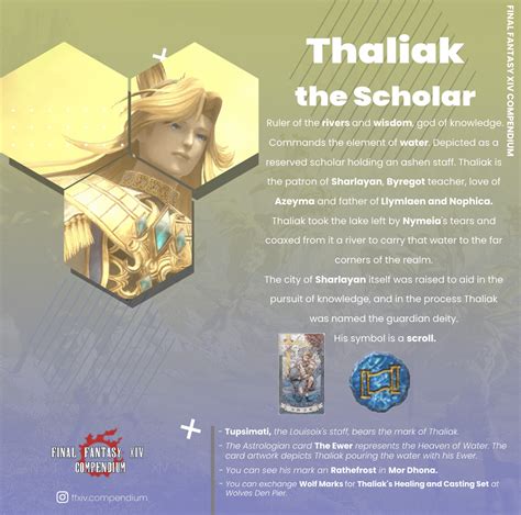 [FFXIV Compendium] Thaliak, the Scholar : r/ffxiv