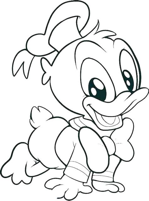 Baby Daisy Duck Coloring Pages at GetColorings.com | Free printable colorings pages to print and ...