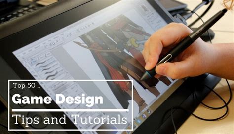 50 Excellent Game Design Tips & Tutorials - Game Designers Hub
