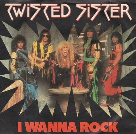 Twisted Sister 45 RPM Cover | Classic rock albums, Rock star party ...