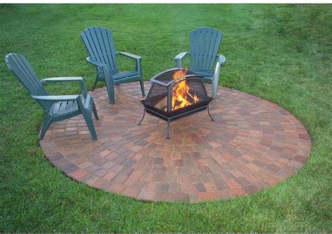 Anchor Concrete Paver Circle Kit 9 Ft. X 9 In. Walkway Lawn Weather Resistance | eBay | Patio ...