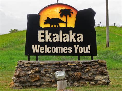 Geographically Yours Welcome: Ekalaka, Montana