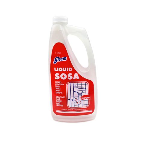 Gleam Liquid Sosa 1 Liter — PHILUSA Online Store