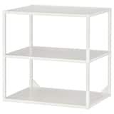 ENHET base fr w shelves, white, 24x18x24" - IKEA