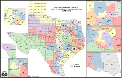 Texas Us Representative District Map | Printable Maps