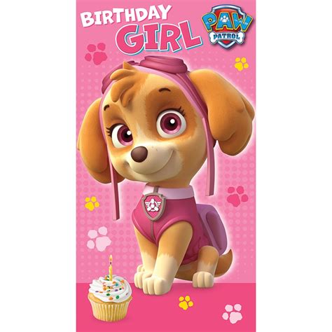 Paw Patrol Birthday Card | Greeting Cards - B&M