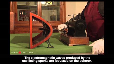 Hertz experiments with electromagnetic waves - YouTube