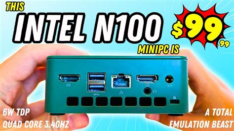 This Intel N100 Mini PC is UNDER $100! [GMKtec NucBox G3