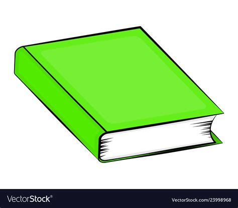 Closed book cartoon symbol icon design beautiful Vector Image