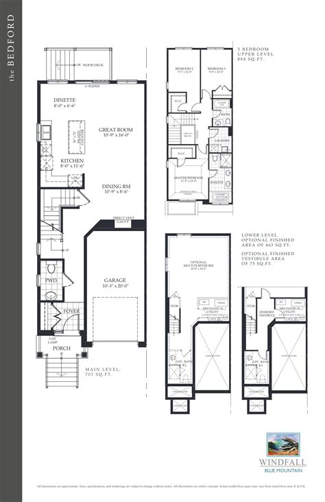 Bedford Floor Plan - floorplans.click