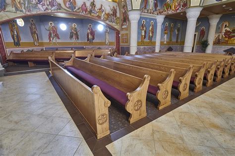 St. Sophia Greek Orthodox Church - Valley Forge | Church Pew Bench