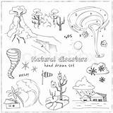 Natural Disaster Coloring Book Sketch Page sketch template