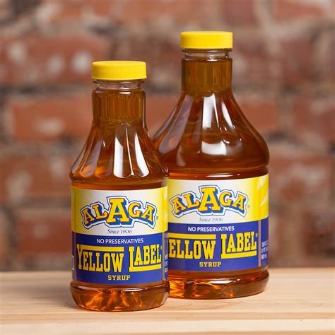 ALAGA Yellow Label Syrup, 16oz | ALAGA Syrup