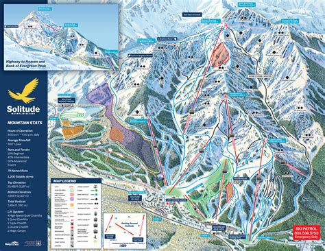 Solitude Ski Resort Trail Map | SkiCentral.com