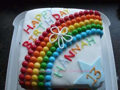 Skittles Rainbow Cake | Leanne Maskell | Flickr
