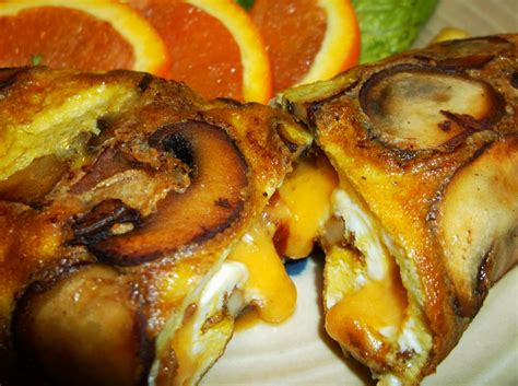 FRESH MUSHROOM BACON OMELETTE Recipe | Just A Pinch Recipes