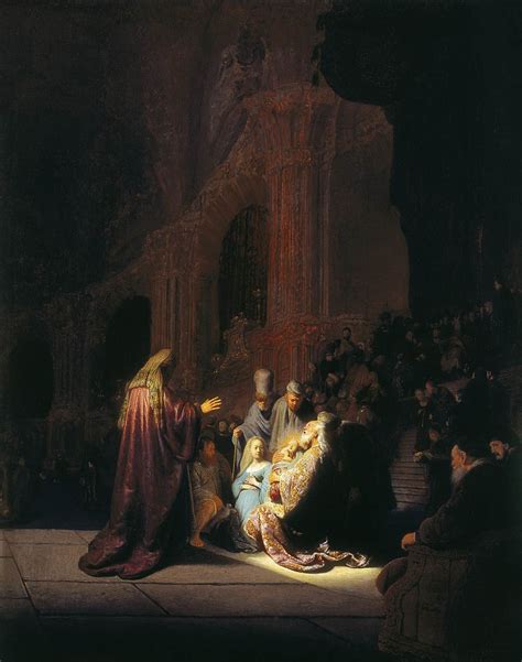 Presentation In The Temple Rembrandt