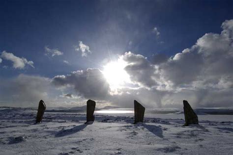 Visit Maeshowe during the winter solstice. During the shortest day of ...