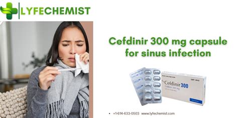 Cefdinir 300 mg Capsules for Sinus Infection