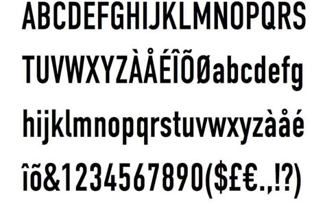 Din Condensed Font Free Download - Font Sonic