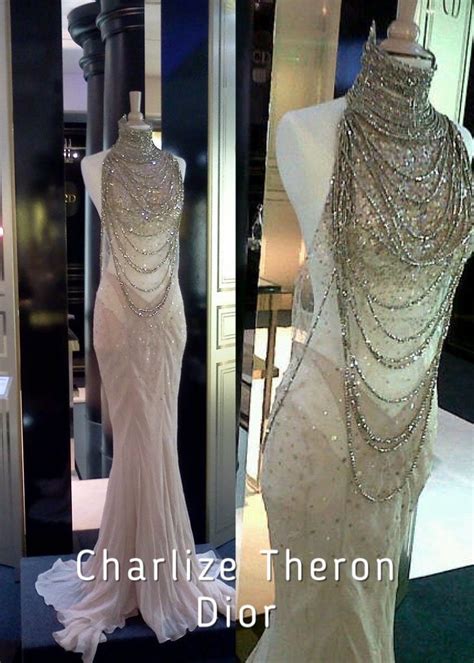 Charlize Theron's golden dress on commercial Dior | Dresses, Golden ...