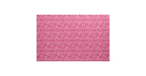 Pink Camo Pattern Fabric | Zazzle