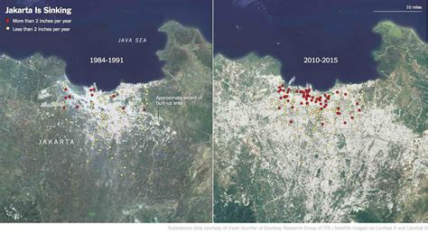 Jakarta Is Sinking Faster Than Any City In The World | WowShack