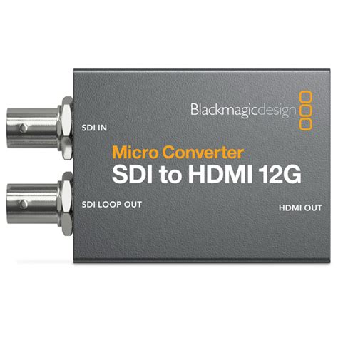 Blackmagic Micro Converter - BiDirectional SDI/HDMI 12G wPSU