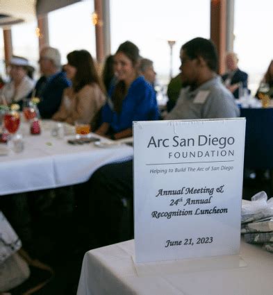 Arc San Diego Foundation Annual Meeting & 24th Annual Recognition Luncheon | Arc of San Diego