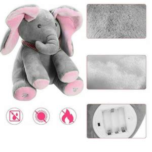 Buy Peekaboo Baby Elephant Toy l Elephant Plush Toy