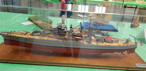 Battleship USS West Virginia – World Championsip of model ships Rijeka 2021